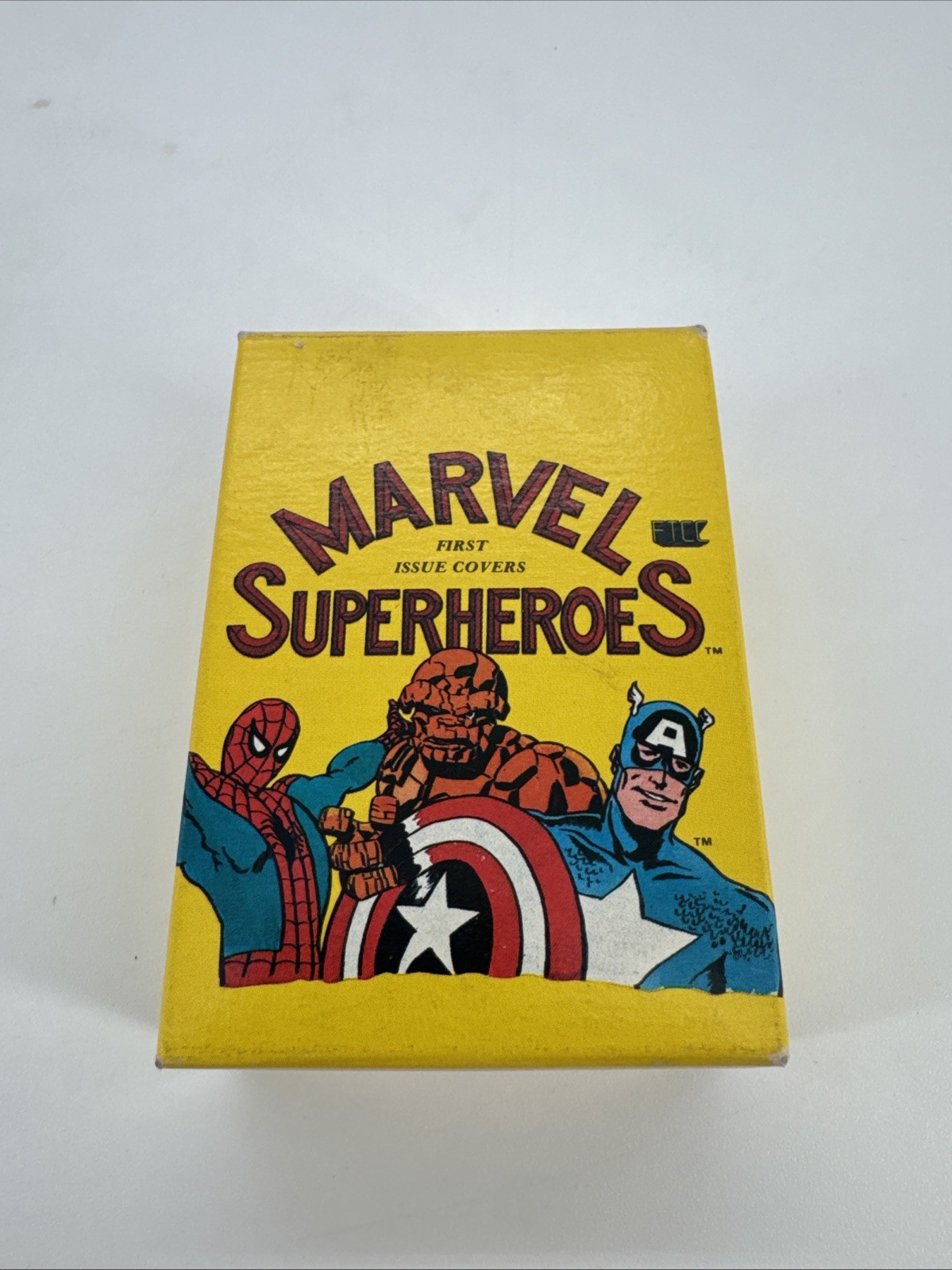1984 FTCC Marvel Super Heroes First Issue Covers 60-Card Set w/ Original Box