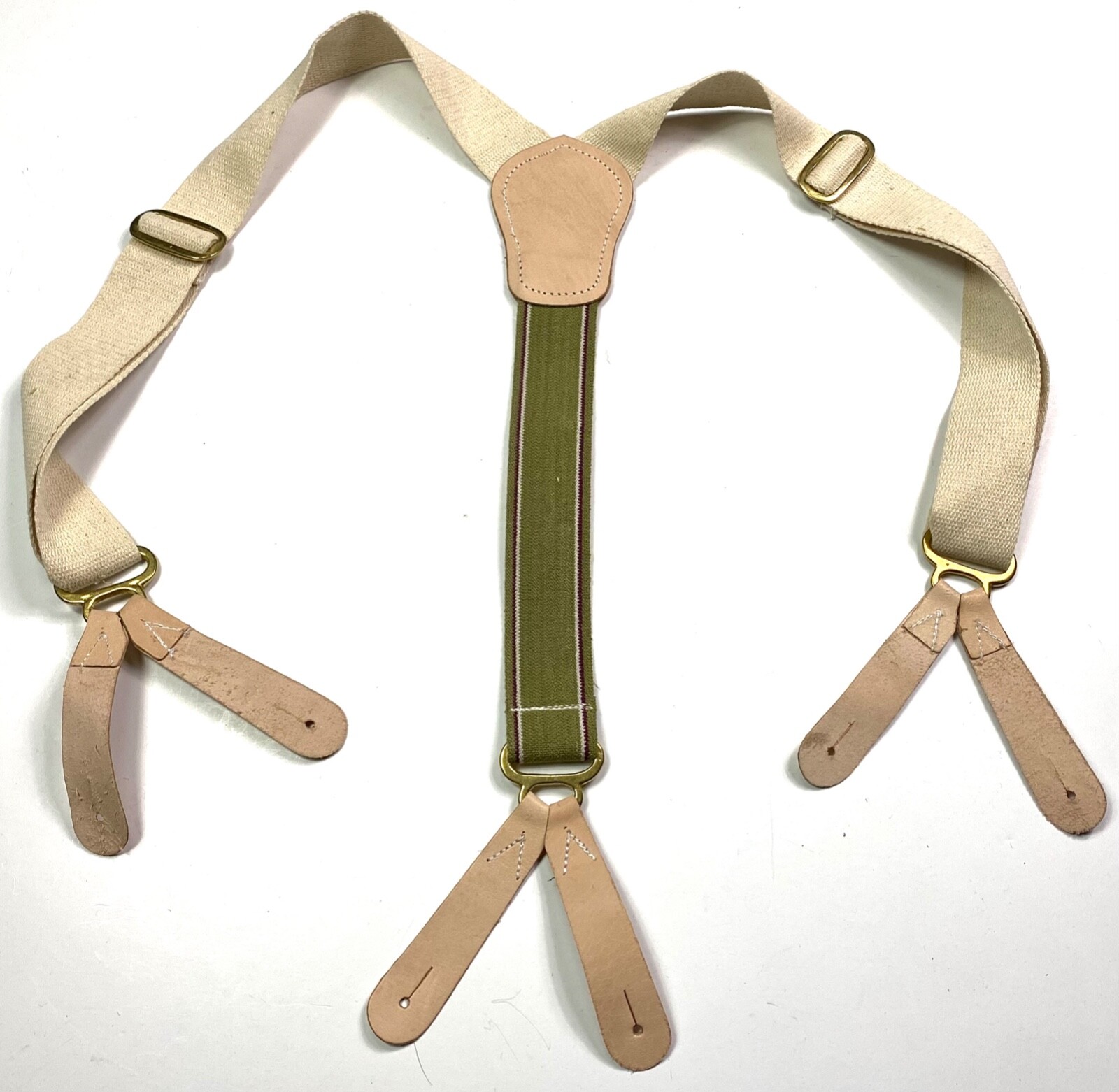 WWII GERMAN M31 TROUSERS SUSPENDERS WWII GERMAN M31 TROUSERS SUSPENDERS
