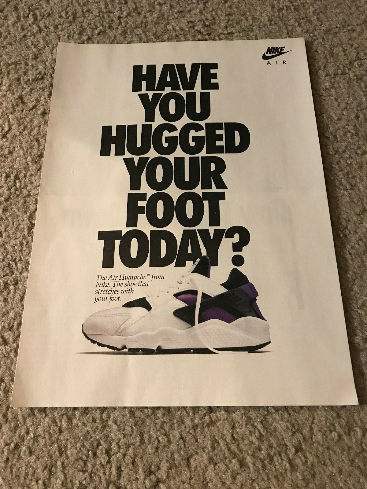Original 1992 NIKE AIR HUARACHE Original 1992 NIKE AIR HUARACHE