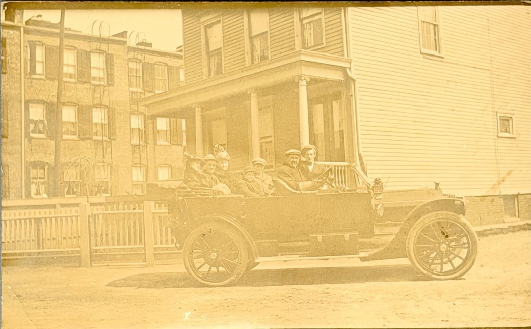 Vintage 1911 Hudson Model 33 Torpedo Touring Car Antique RPPC Postcard Vintage 1911 Hudson Model 33 Torpedo Touring Car Antique RPPC Postcard