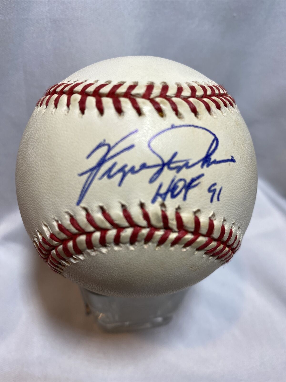 Ferguson Jenkins HOF 91 Chicago Cubs Baseball Autographed With COA
