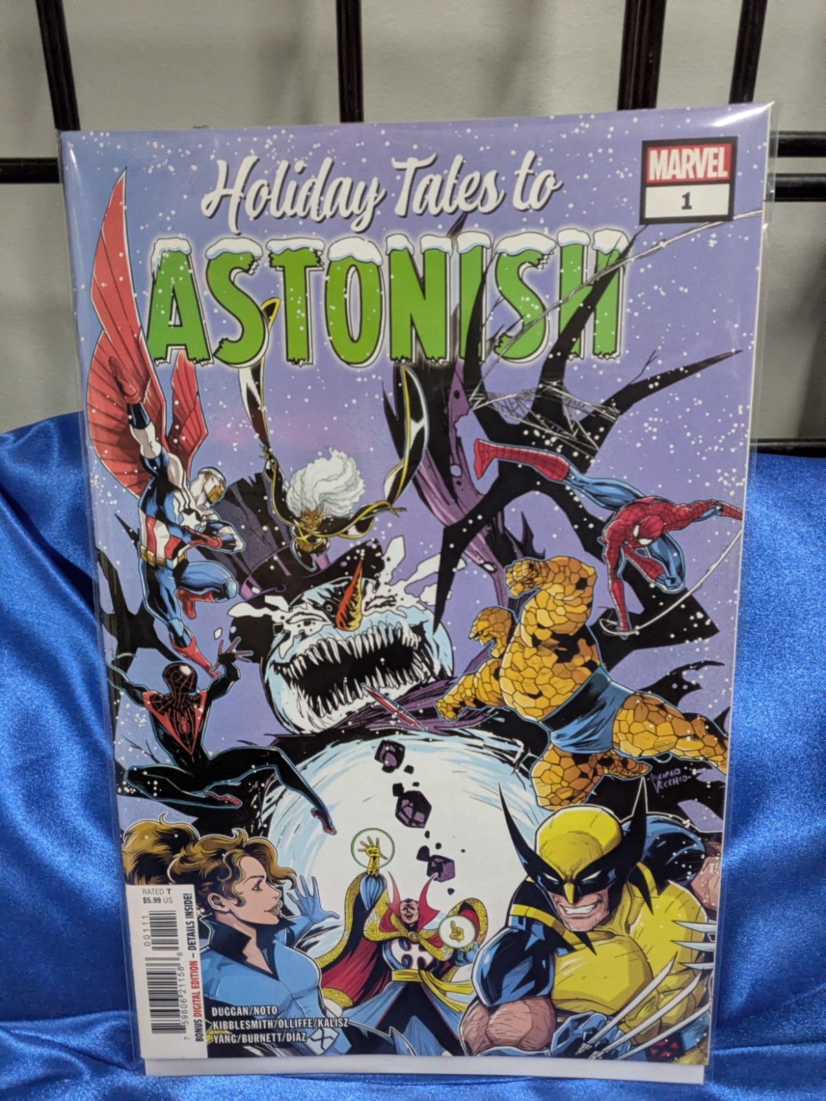 Marvel Holiday Tales to Astonish #1 - Cover A Luciano Vecchio. We Combine. Marvel Holiday Tales to Astonish #1 - Cover A Luciano Vecchio. We Combine.