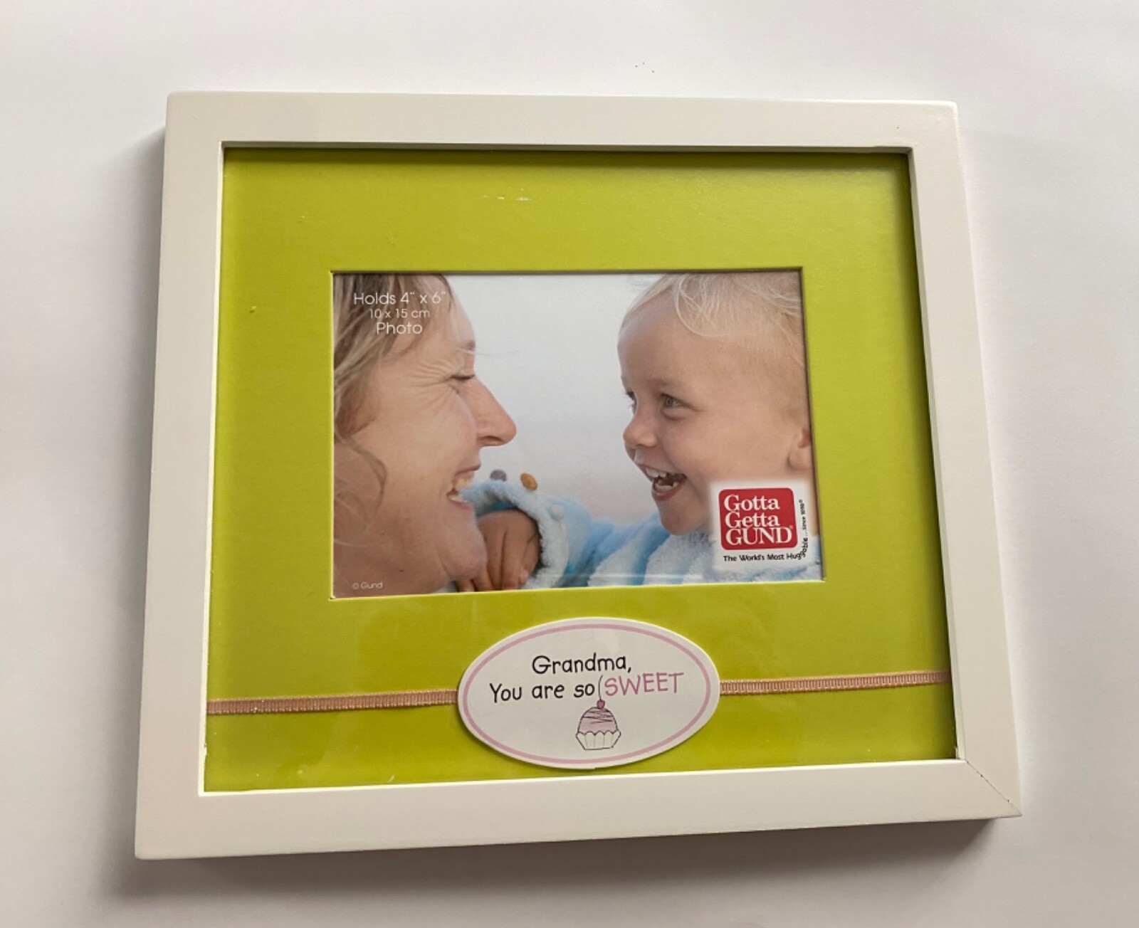 Gotta Getta Gund Grandma Grandmother Picture Photo Frame 4x6 New Gotta Getta Gund Grandma Grandmother Picture Photo Frame 4x6 New