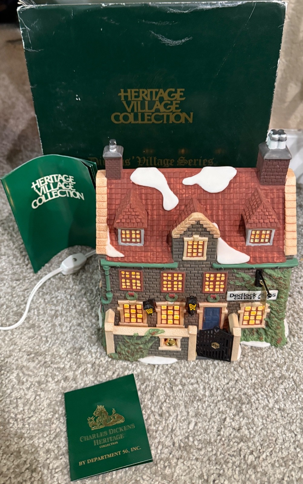 Department 56 Deadlock Arms Heritage Village Collection #5752-5 3rd Edition 1994 Department 56 Deadlock Arms Heritage Village Collection #5752-5 3rd Edition 1994