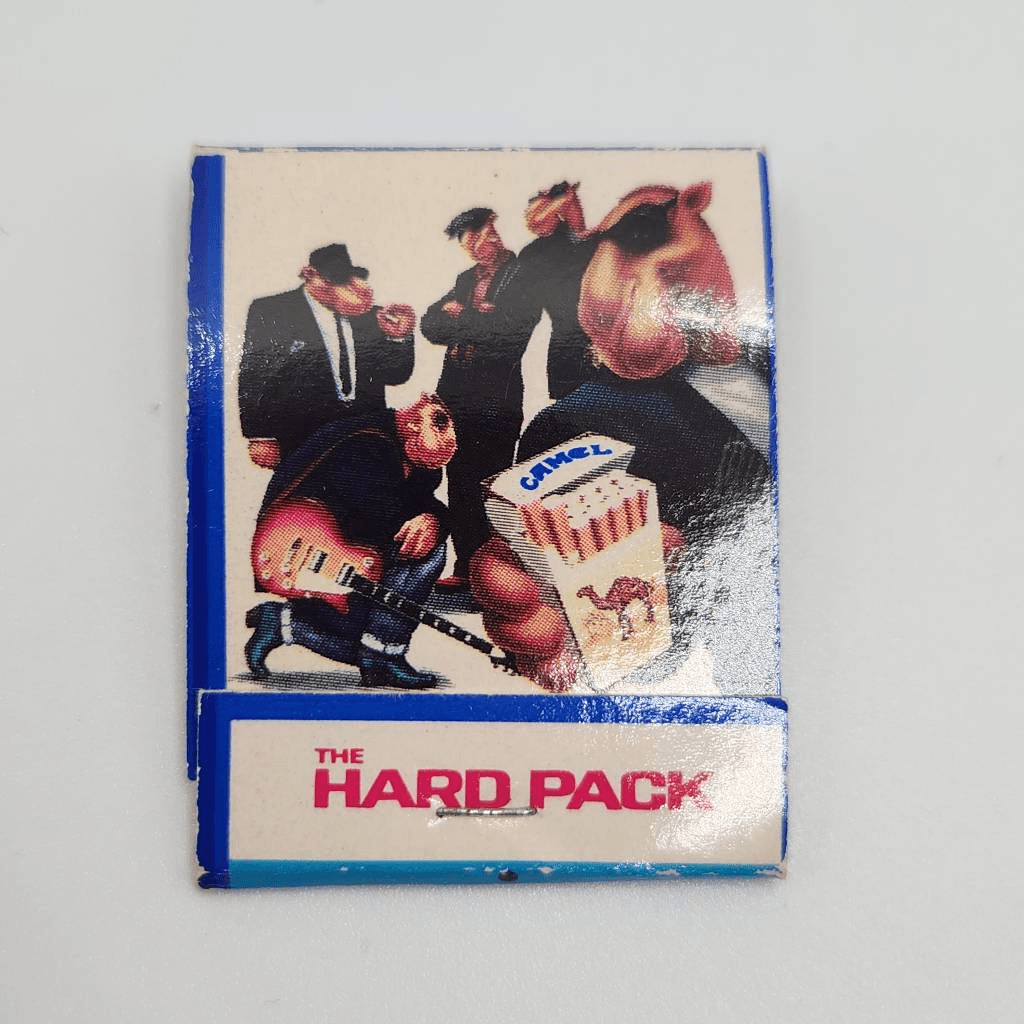 Vintage Matchbook The Hard Pack Floyd Camel 1991