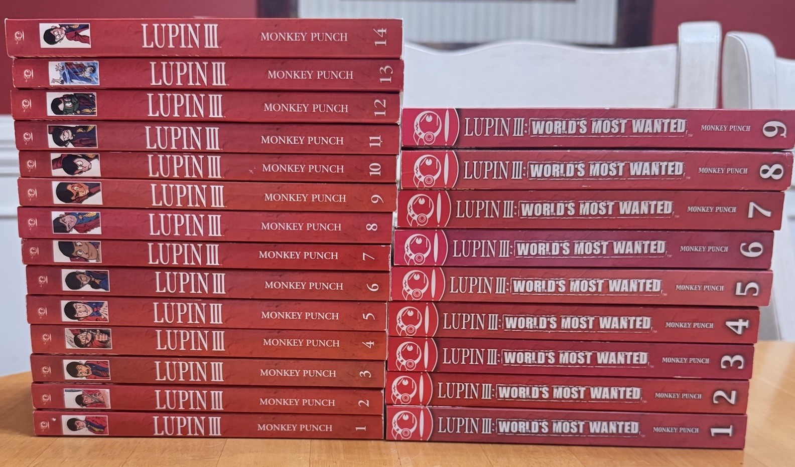 Lupin the 3rd Manga Vol 1-14 Lupin III + World\'s Most Wanted Vol 1-9 Complete Lupin the 3rd Manga Vol 1-14 Lupin III + World\'s Most Wanted Vol 1-9 Complete