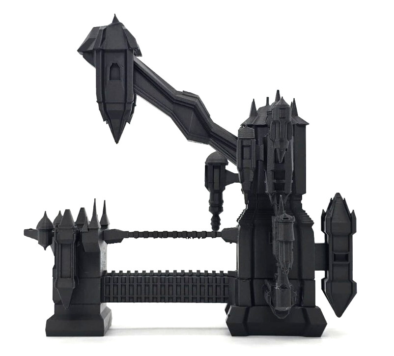 Castlevania Dracula's Castle Demon Gothic Castle 3D Printed Collector Fans Decor Castlevania Dracula's Castle Demon Gothic Castle 3D Printed Collector Fans Decor