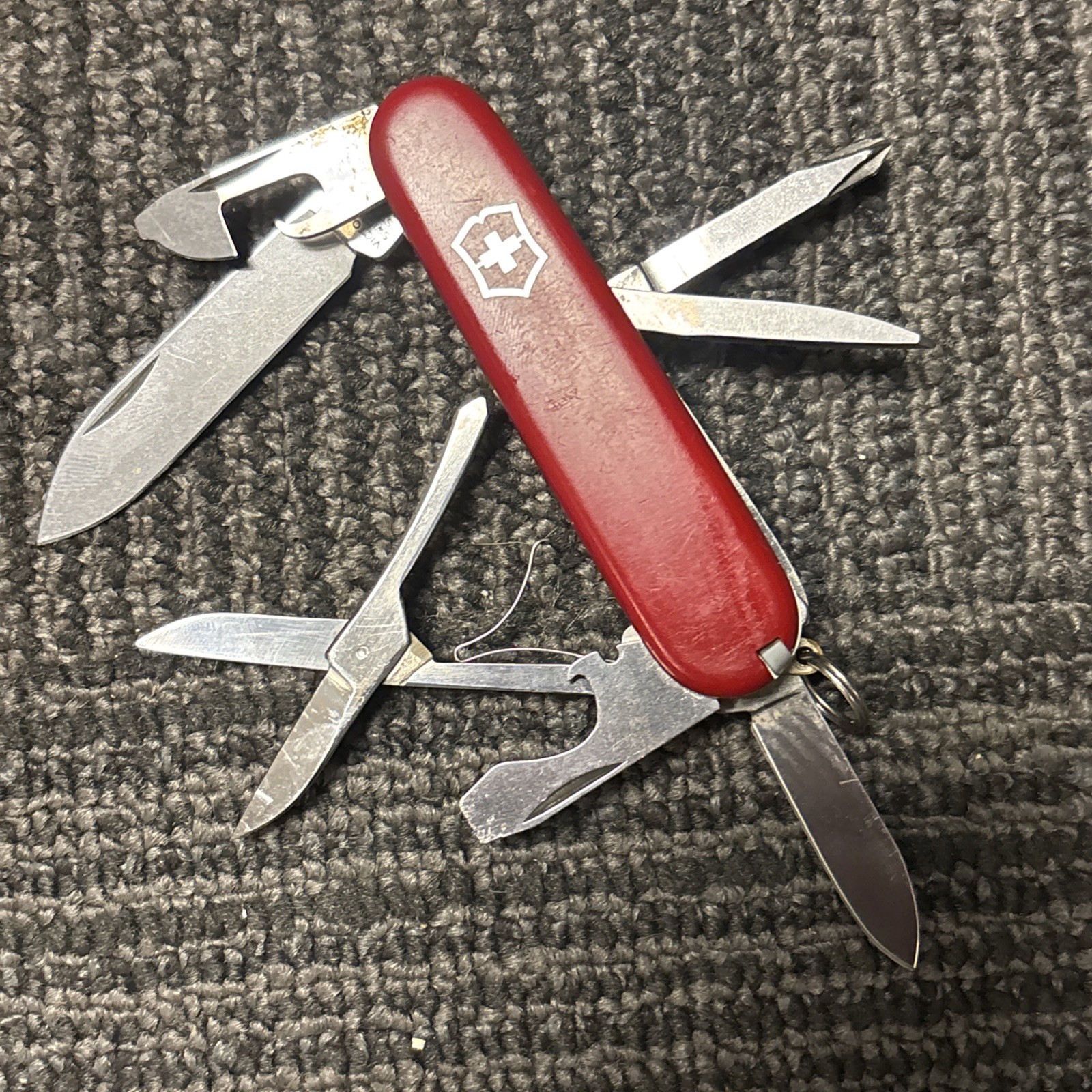 RARE Vintage VICTORINOX Salesman 84mm Swiss Army Knife RARE Vintage VICTORINOX Salesman 84mm Swiss Army Knife