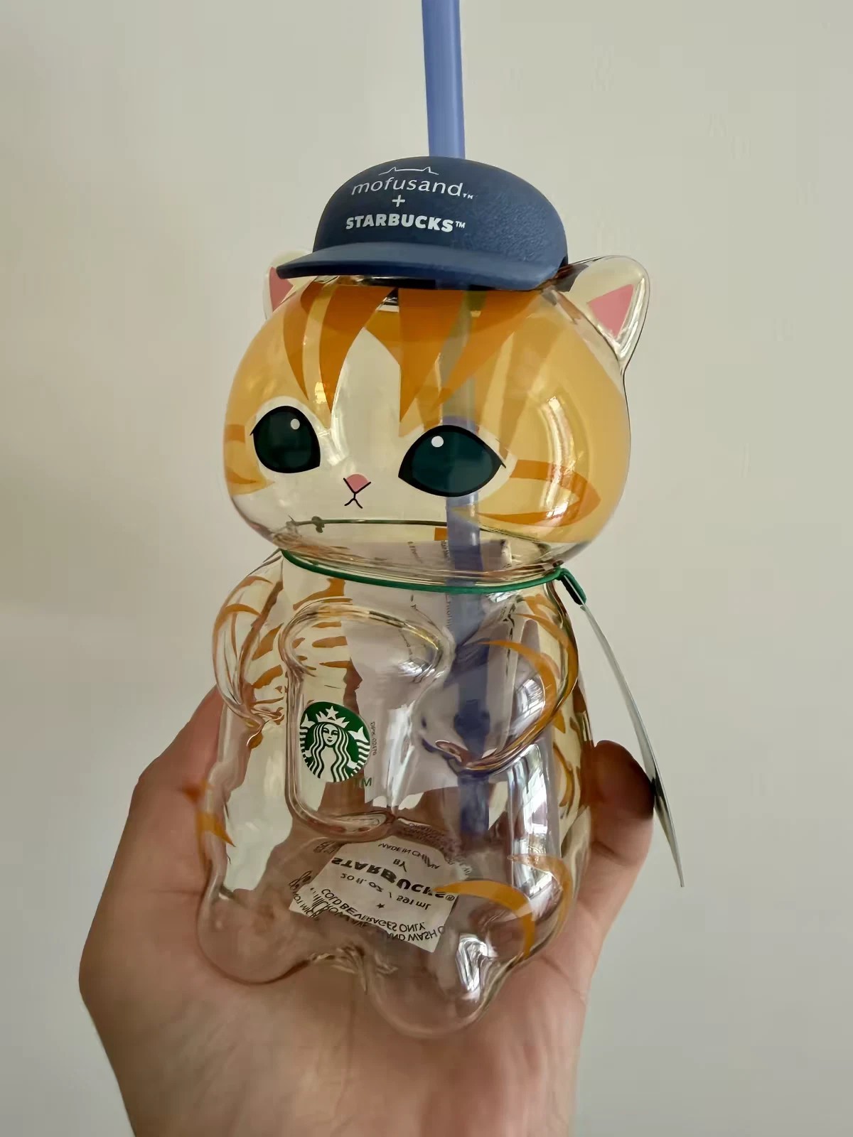 2026 HOT ITEM Starbucks x Mofusand Collection Cat Shaped Glass Cup 2026 HOT ITEM Starbucks x Mofusand Collection Cat Shaped Glass Cup