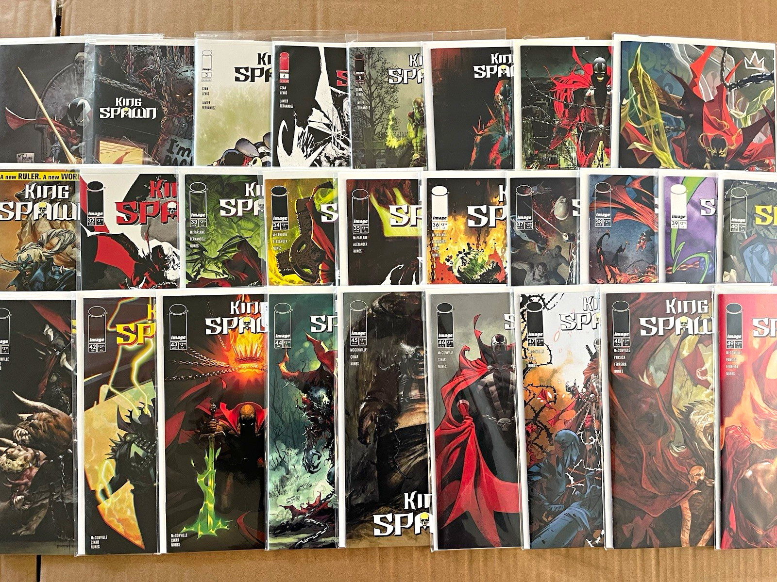 King Spawn Lot (x27) #1-8,31-49 **VF+/NM-** Higher Grade One ownerImageComics