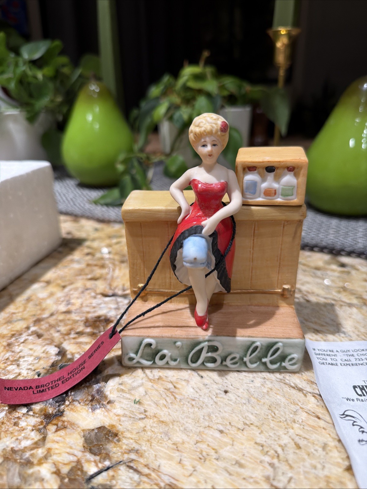 ** Vintage - DUG'S - BROTHEL DECANTER - La BELLE - UNUSED - Real NICE ** Vintage - DUG'S - BROTHEL DECANTER - La BELLE - UNUSED - Real NICE