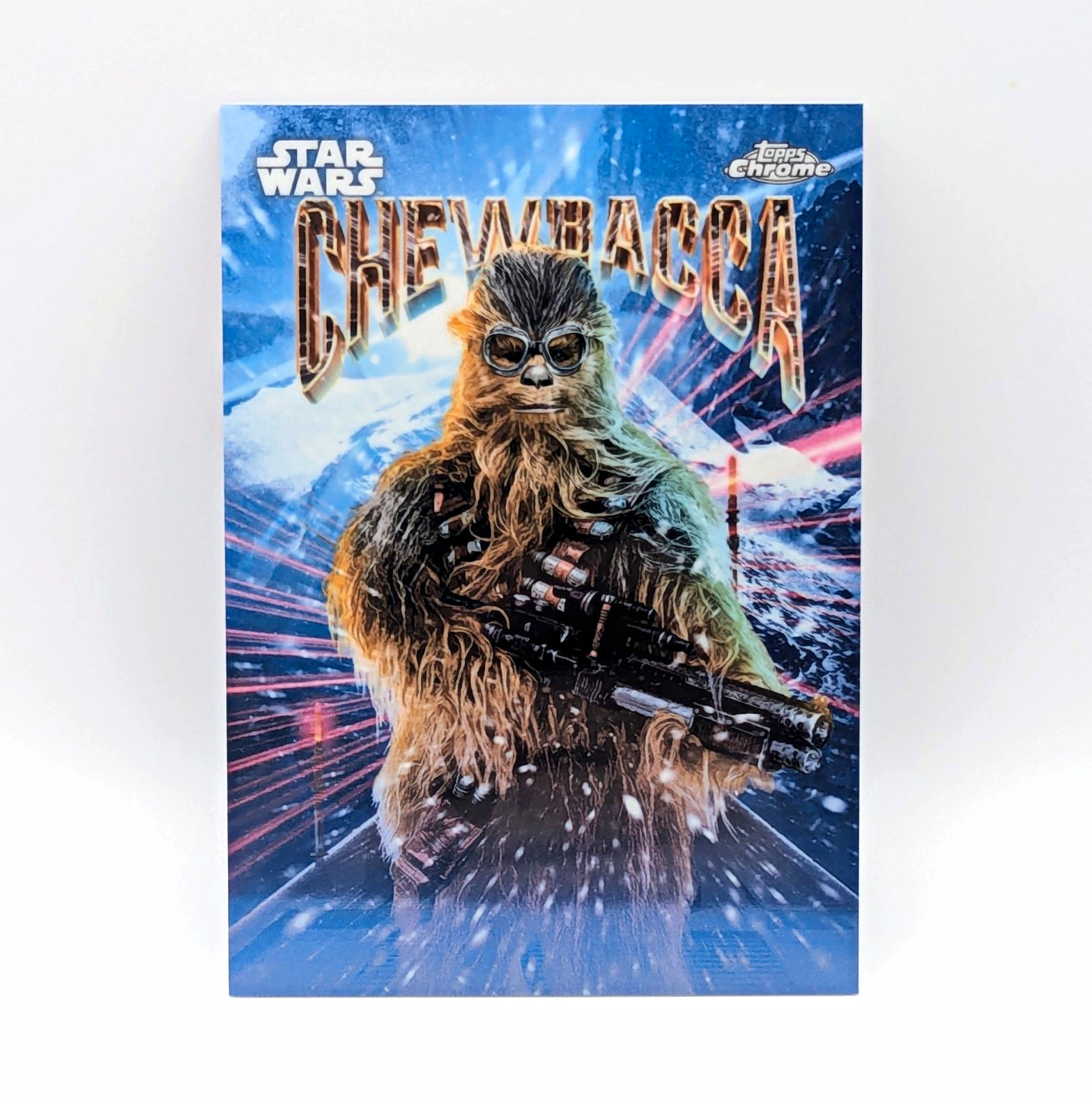 2026 Topps Chrome Star Wars Chewbacca Galactic Maximalists GMAX-CHEWIE 2026 Topps Chrome Star Wars Chewbacca Galactic Maximalists GMAX-CHEWIE