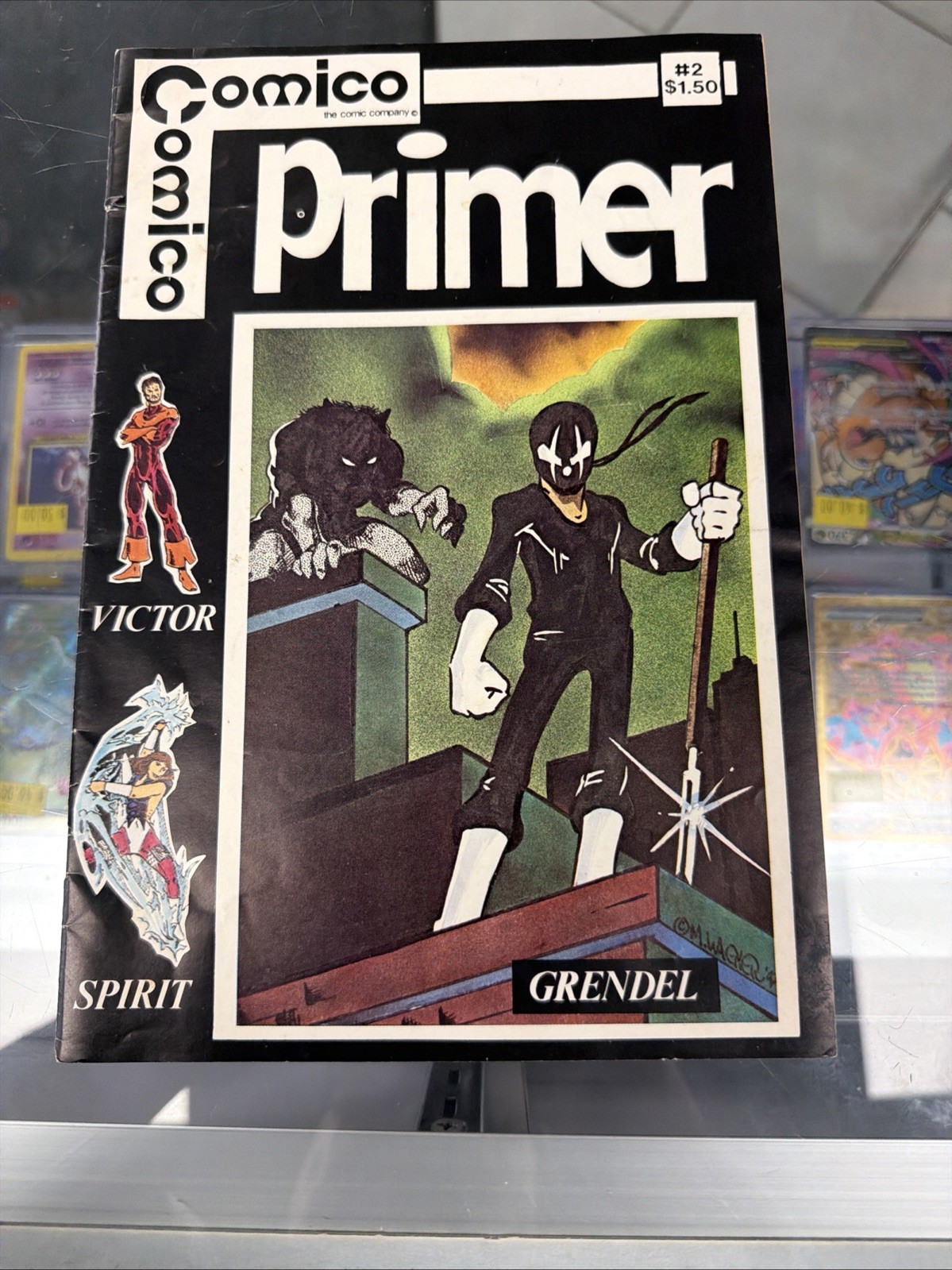 Primer # 2 • 1982 • Comico • 1st Appearance Of Grendel Primer # 2 • 1982 • Comico • 1st Appearance Of Grendel