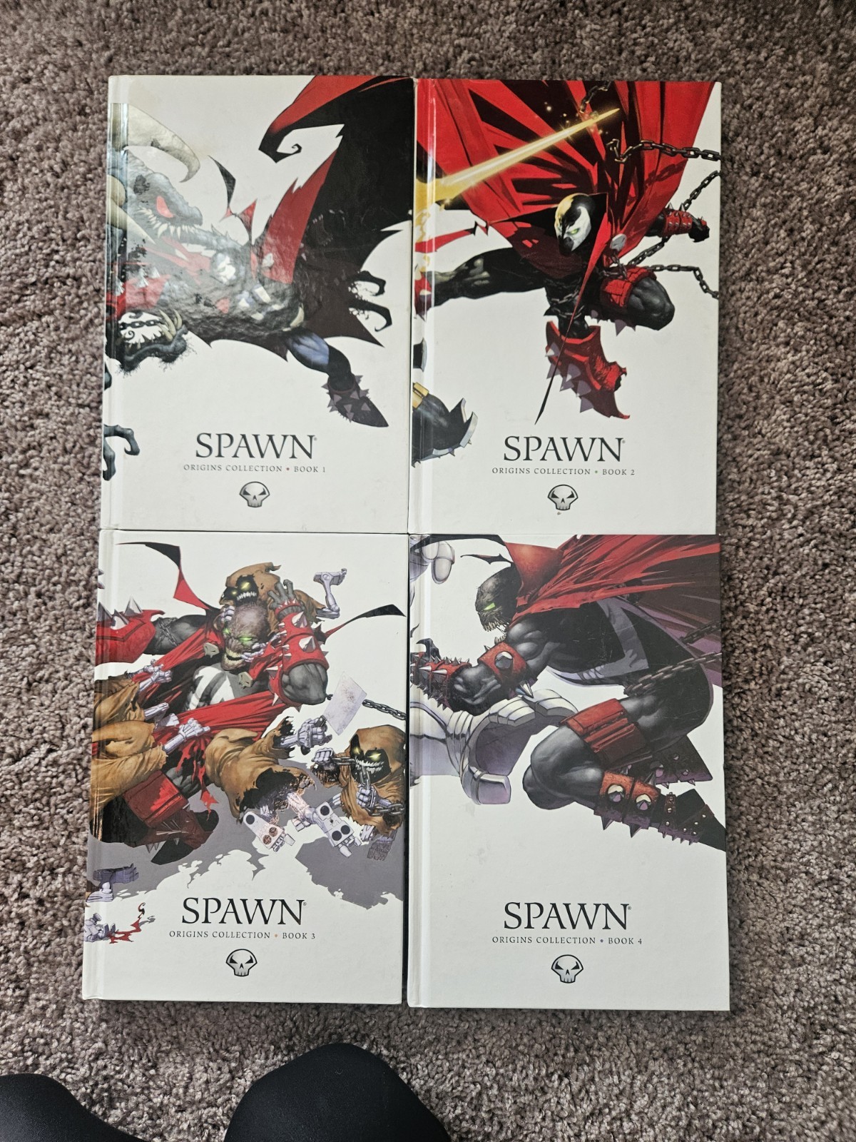 Spawn Origins Collection Books 1 , 2, 3 and 4 (Hardcover, Excellent Condition) Spawn Origins Collection Books 1 , 2, 3 and 4 (Hardcover, Excellent Condition)
