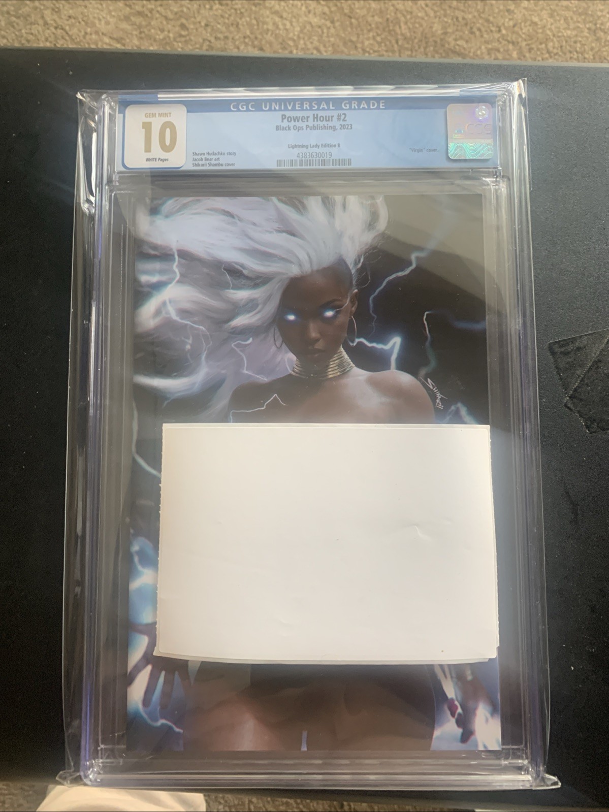 Graded GEM MINT 10-POWER HOUR PREVIEW EDITION #2B Storm…NAUGHTY EDITION Graded GEM MINT 10-POWER HOUR PREVIEW EDITION #2B Storm…NAUGHTY EDITION