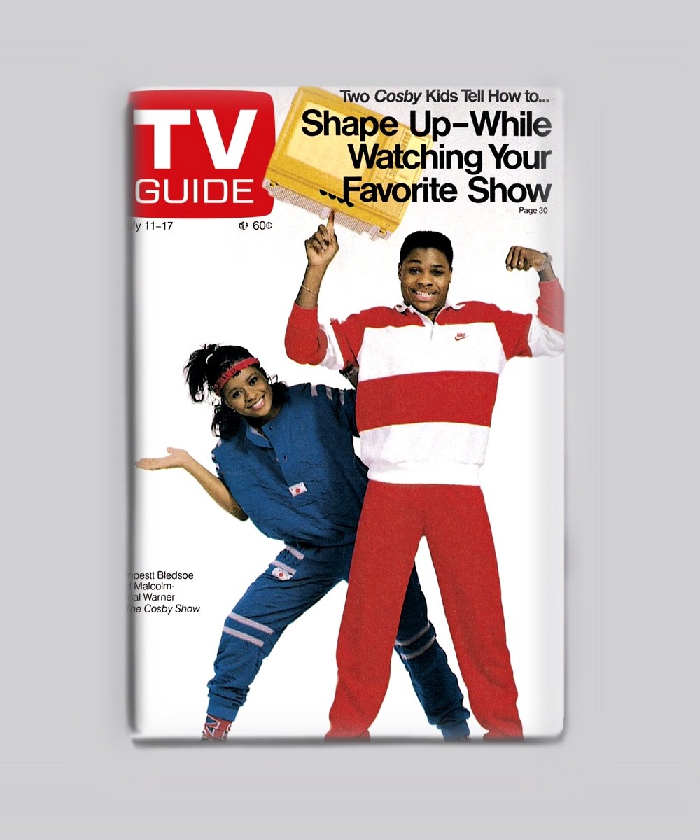 The Cosby Show Theo & Vanessa Malcolm-Jamal Warner TV Guide 1987 - 2