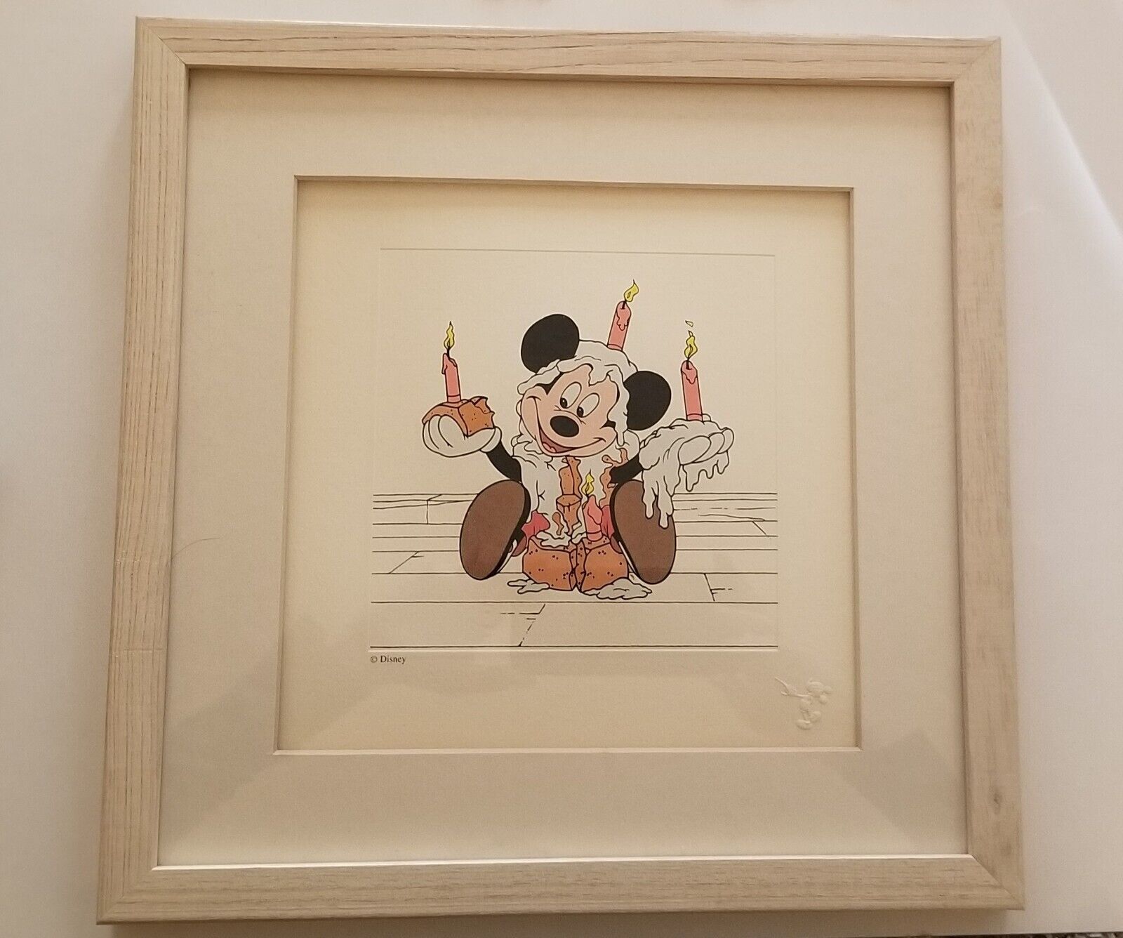 Disney Treasures Mickey's Birthday Party 1942 Framed Art