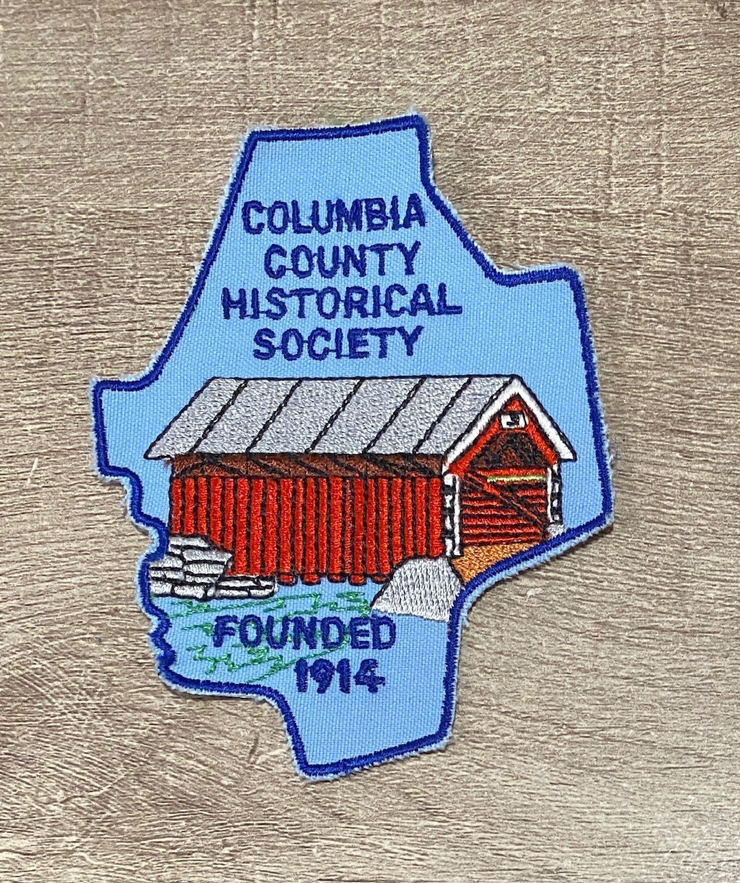 Columbia County PA Historical Society Covered Bridge Patch Columbia County PA Historical Society Covered Bridge Patch