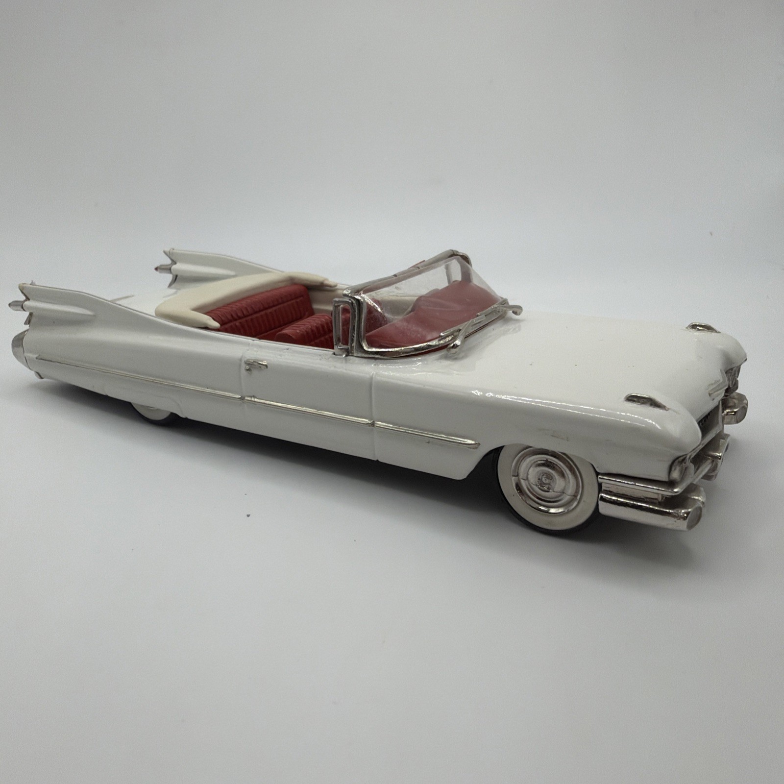MAE Scale Models 1959 Cadillac Convertible Top Down White Rare 1/43 MAE Scale Models 1959 Cadillac Convertible Top Down White Rare 1/43