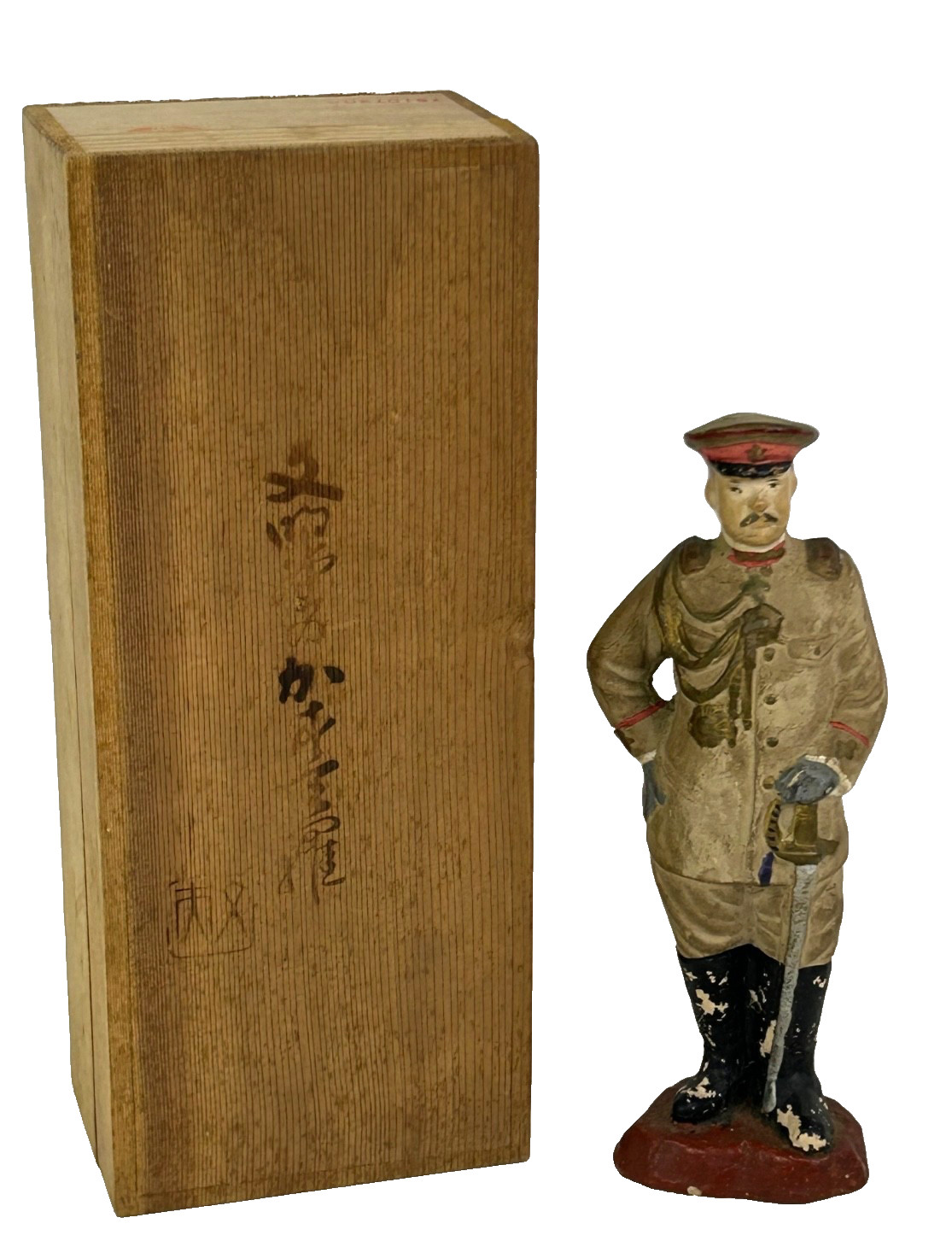 1923 Imperial Japanese Army Officer Hakata Statue 1923 Imperial Japanese Army Officer Hakata Statue