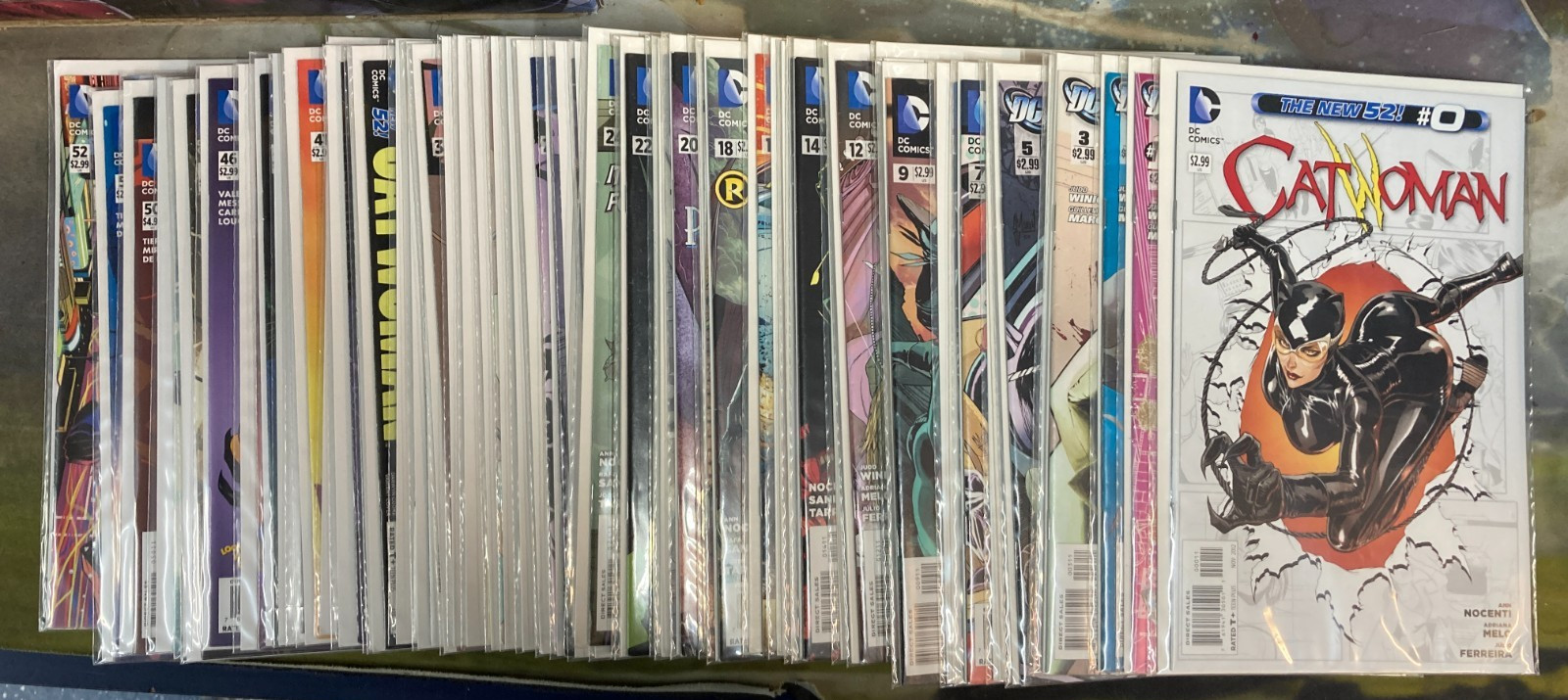 CATWOMAN #0 & #1-52 Vol 4 DC Comics 2011 2012 New 52 CATWOMAN #0 & #1-52 Vol 4 DC Comics 2011 2012 New 52