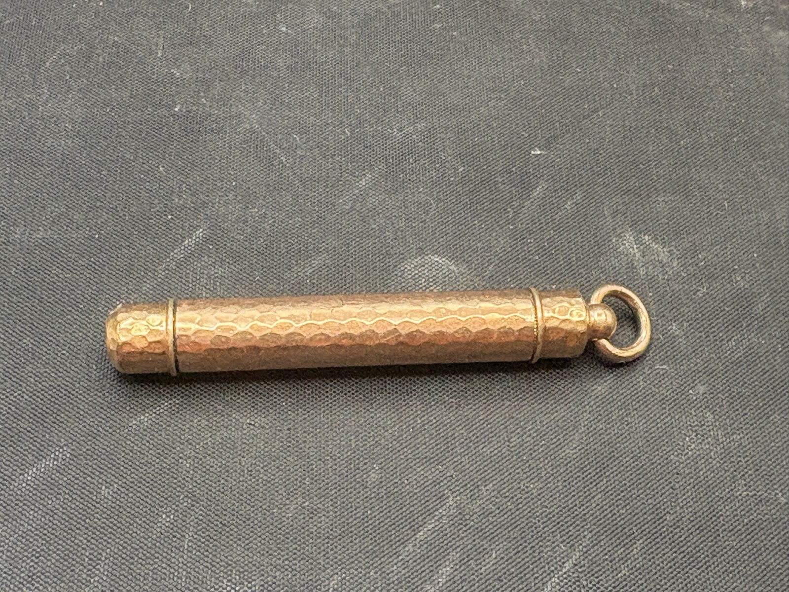 Vintage Fairchild Gold Plate Telescoping Mechanical Pencil Charm