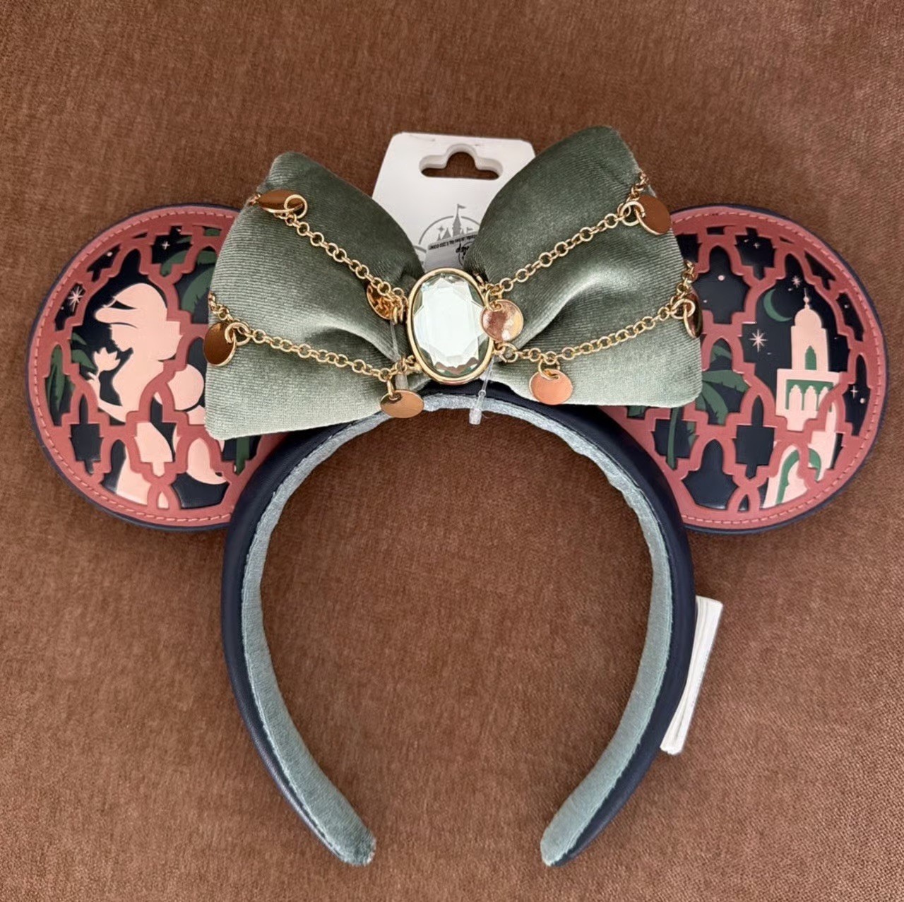 2026 Disney Parks EPCOT Morocco Princess Jasmine Minnie Ears – NEW - RARE 2026 Disney Parks EPCOT Morocco Princess Jasmine Minnie Ears – NEW - RARE