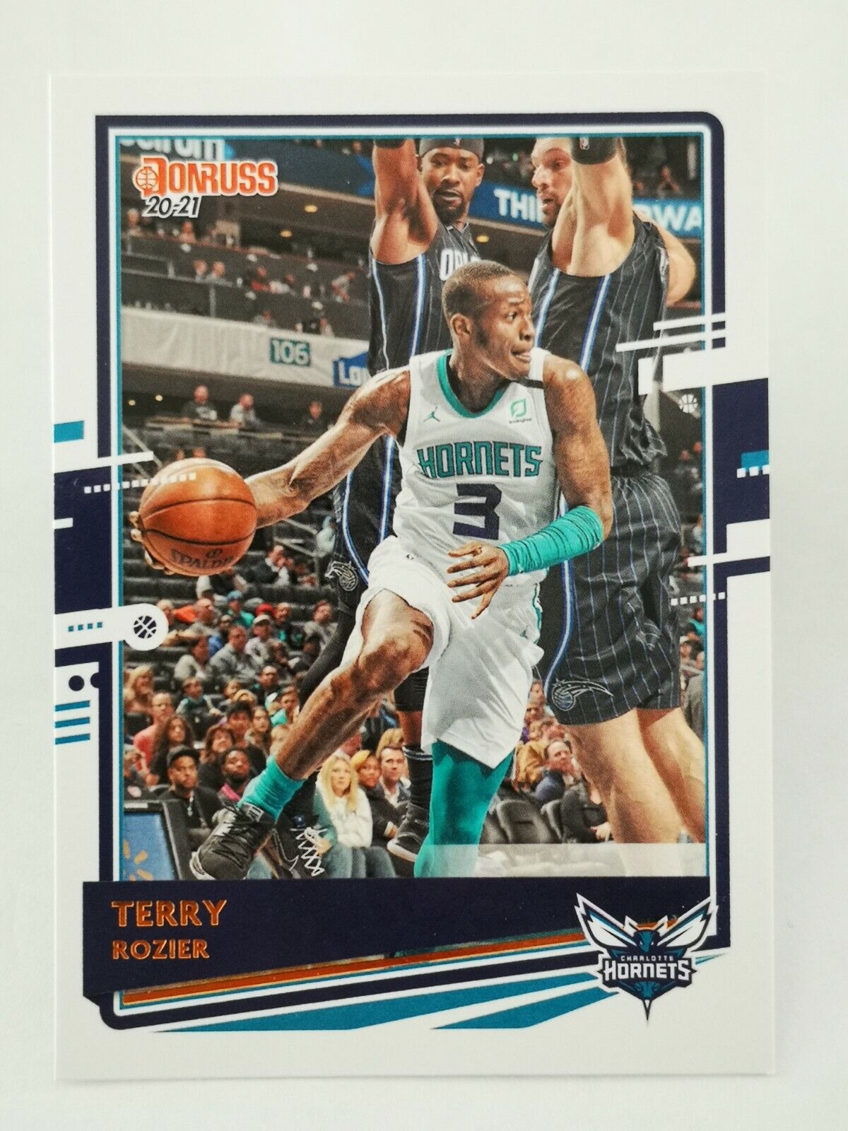2020-21 Donruss Panini N14 NBA Trading Card Base #45 Hornets Terry Rozier