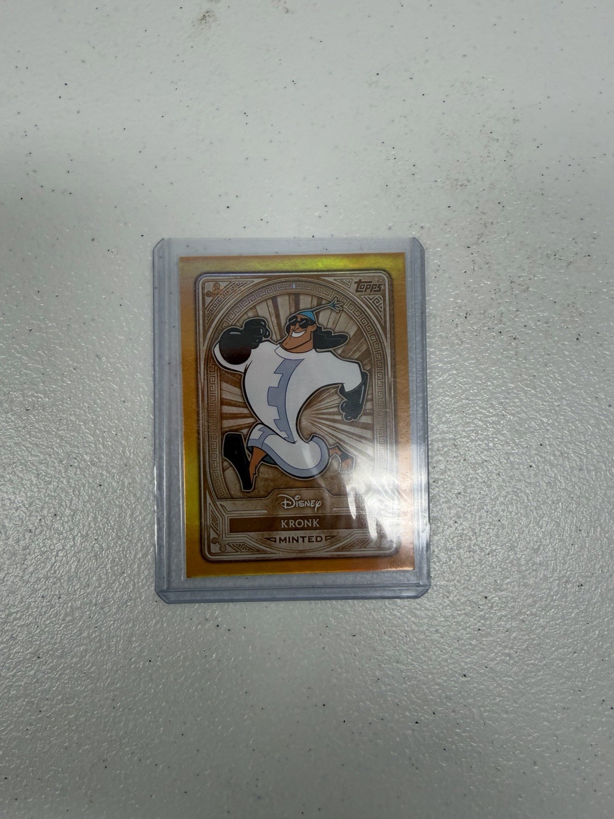 2025 Topps Disney Minted Kronk - chrome /50 28 2025 Topps Disney Minted Kronk - chrome /50 28