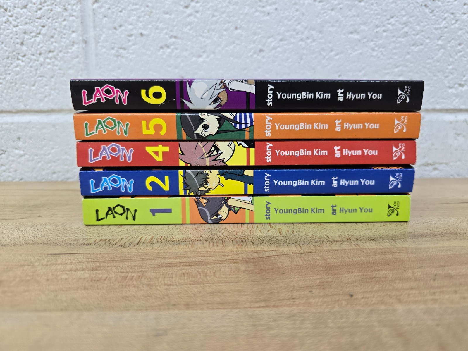 Laon Vols 1-2 4-6 YoungBin Kim Yen Press English Manhwa Pre-Owned Laon Vols 1-2 4-6 YoungBin Kim Yen Press English Manhwa Pre-Owned