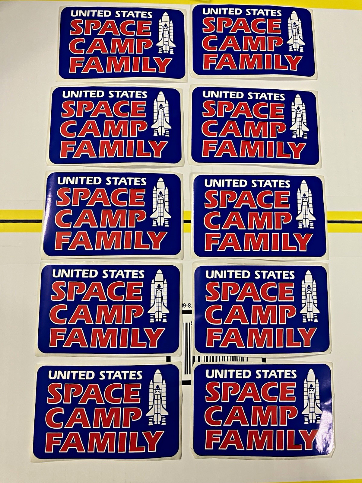 10 vintage NASA Space Camp Family Space Shuttle Sticker/Decal Lot 10 vintage NASA Space Camp Family Space Shuttle Sticker/Decal Lot