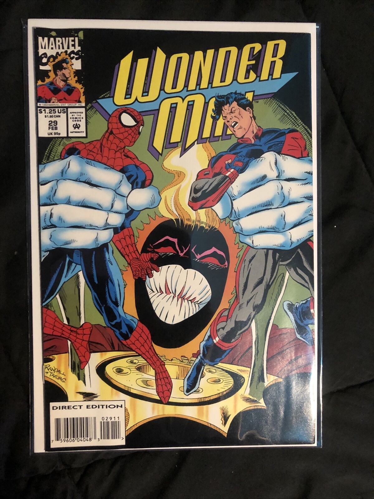 Wonder Man 29 (1993)  LOW PRINT FINAL ISSUE  SPIDER-MAN