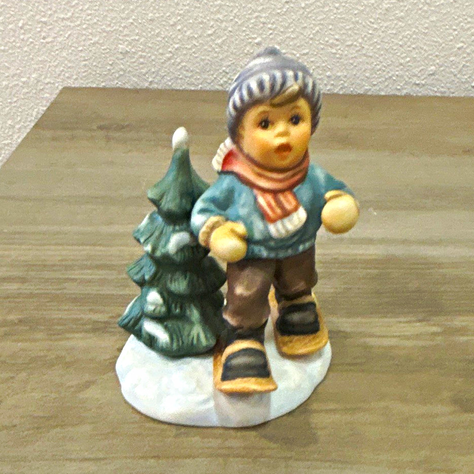 Goebel Hummel ‘Dashing Through the Snow’ Porcelain Figurine 