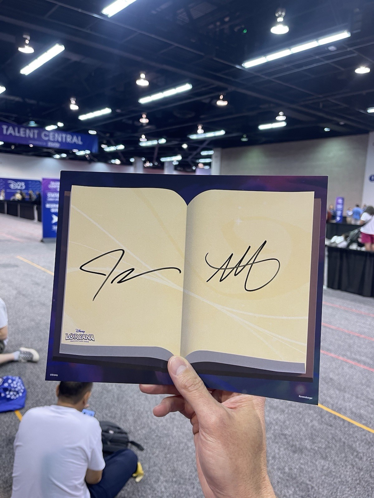 D23 Lorcana Print signed by AUBREY ARCHER & JACOB RENNAKER D23 Expo 2026 D23 Lorcana Print signed by AUBREY ARCHER & JACOB RENNAKER D23 Expo 2026