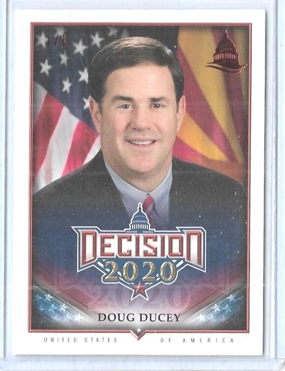 RAREST 2020 DECISION ~ DOUG DUCEY RED RAREST 2020 DECISION ~ DOUG DUCEY RED