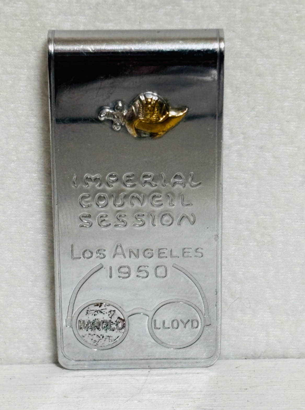 Vintage 1950 Shriners Imperial Council Session Los Angeles Harold Lloyd Money Cl Vintage 1950 Shriners Imperial Council Session Los Angeles Harold Lloyd Money Cl