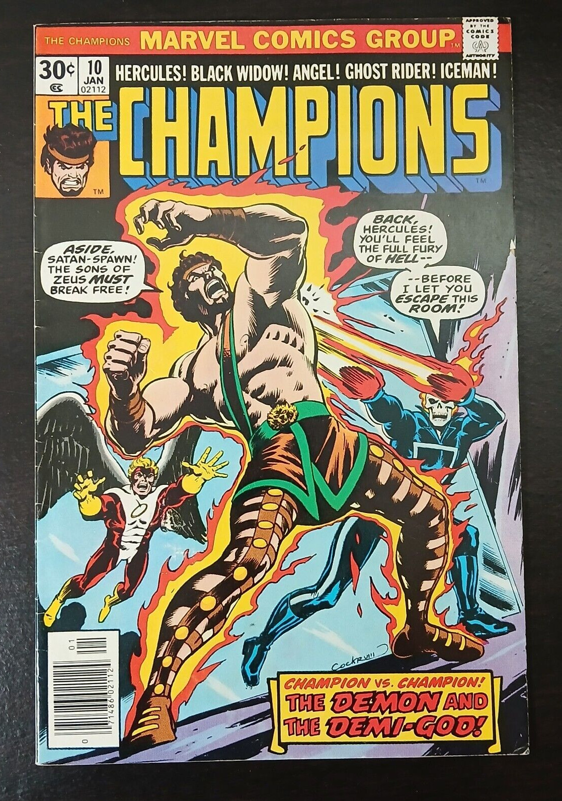 The Champions #10 ~ 1977 Marvel Comics