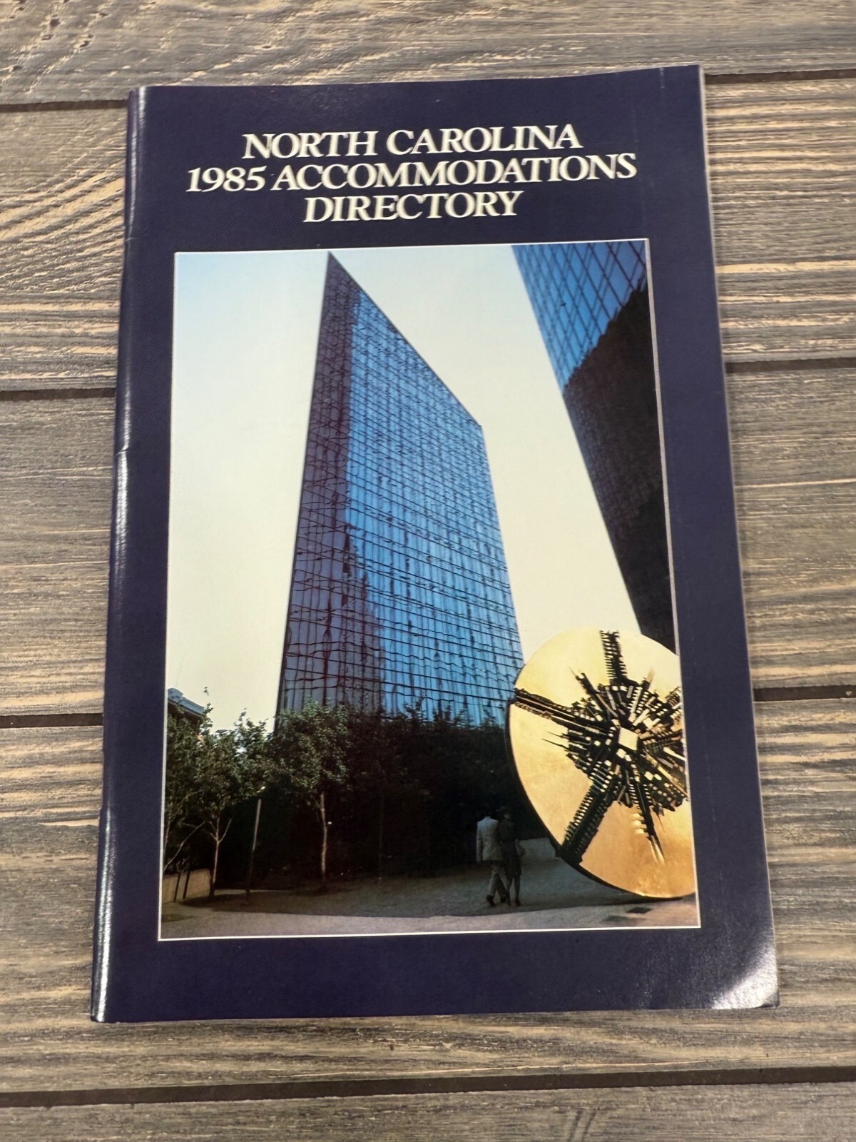Vintage North Carolina 1985 Accommodations Directory With Hotels & Travel Info