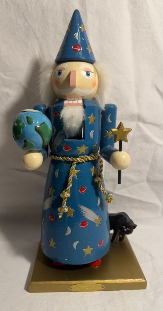 Vintage 1998 Bombay Company Merlin Wizard Nutcracker 15 Vintage 1998 Bombay Company Merlin Wizard Nutcracker 15