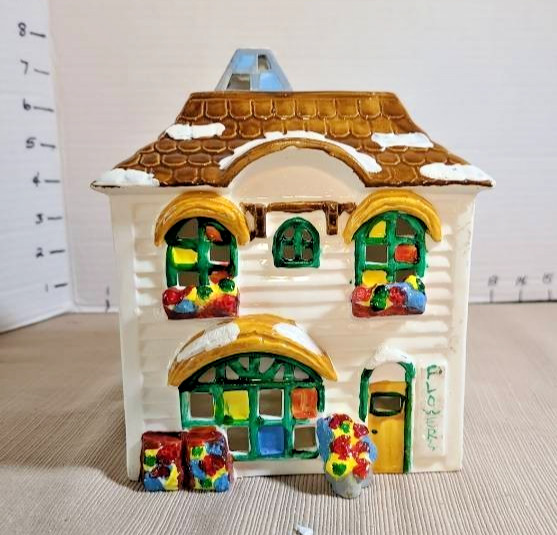 Department 56 Original Snow Village Flower Shop (Item #50822) 1982 RETIRED w/Box Department 56 Original Snow Village Flower Shop (Item #50822) 1982 RETIRED w/Box
