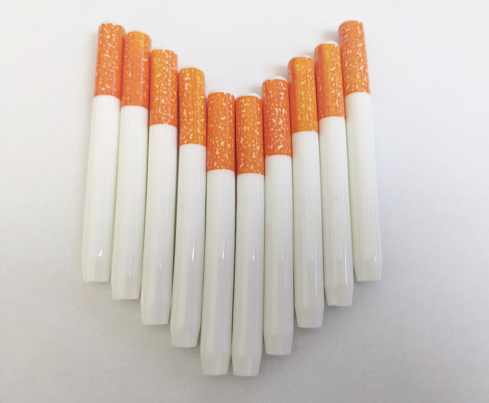 10x Ceramic One Hitter Dugout Pipe Cigarette Bat Large 74mm / 2.92 10x Ceramic One Hitter Dugout Pipe Cigarette Bat Large 74mm / 2.92
