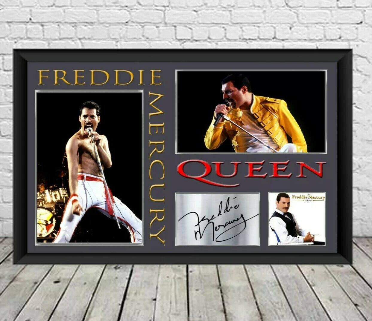 Queen Freddie Mercury Autographed Signed Photo Print Poster Memorabilia