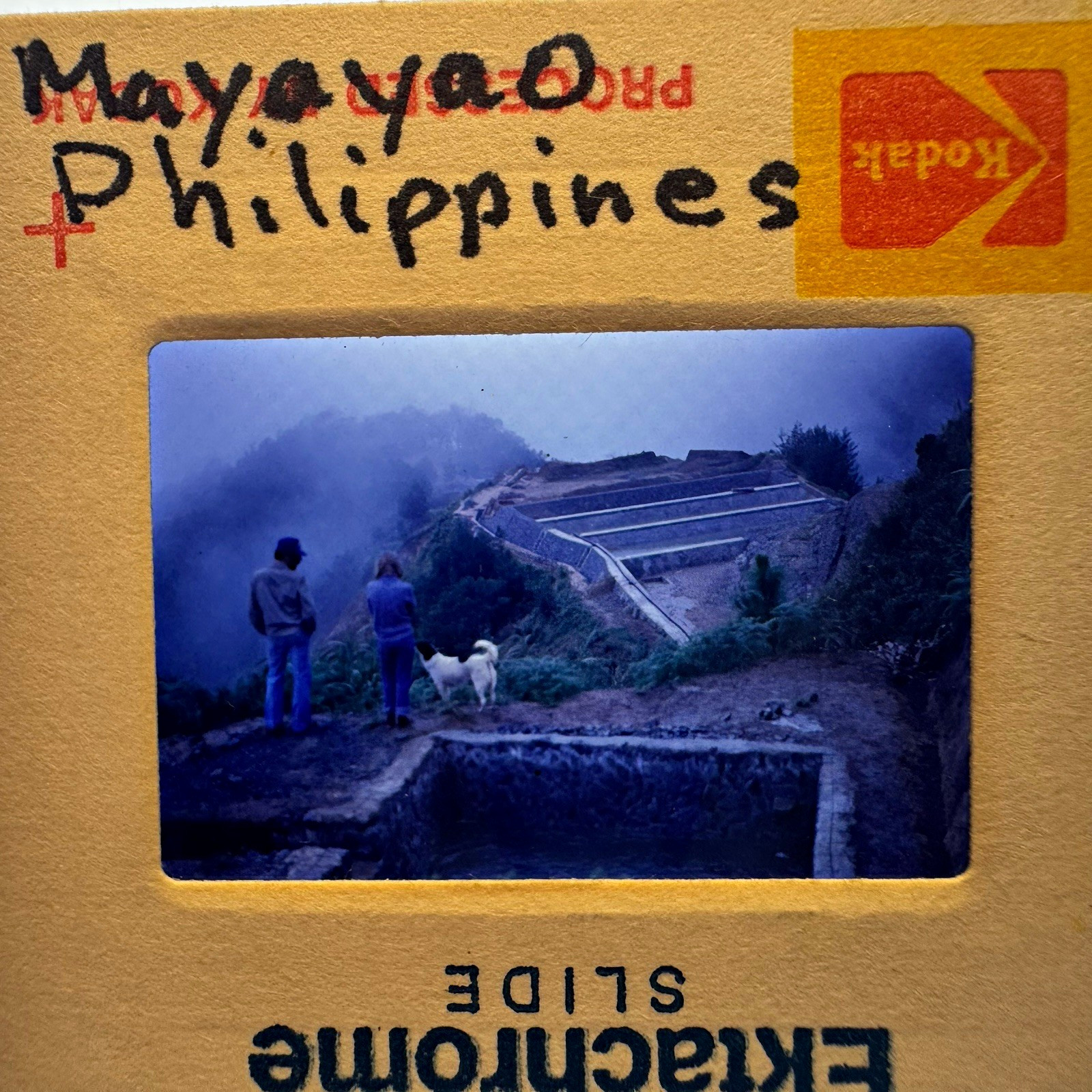7 Vintage 1980 Philippines Photo Slides Baguio Igorot Weavers Rice Terraces Lot