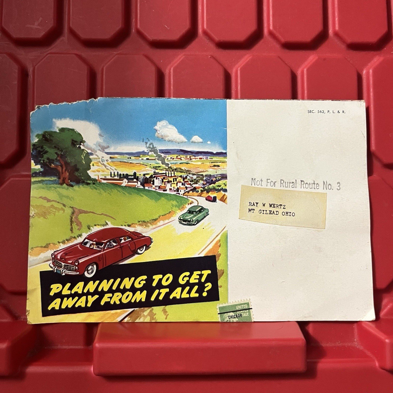 Studebaker Dealer Promotional Mailer Morrow Motor Sales Mt Gilead OH Vtg 1949