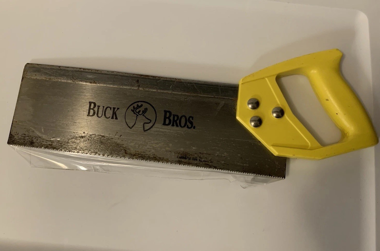 Back Saw, BUCK Vtg. Back Saw, 14 Back Saw, BUCK Vtg. Back Saw, 14