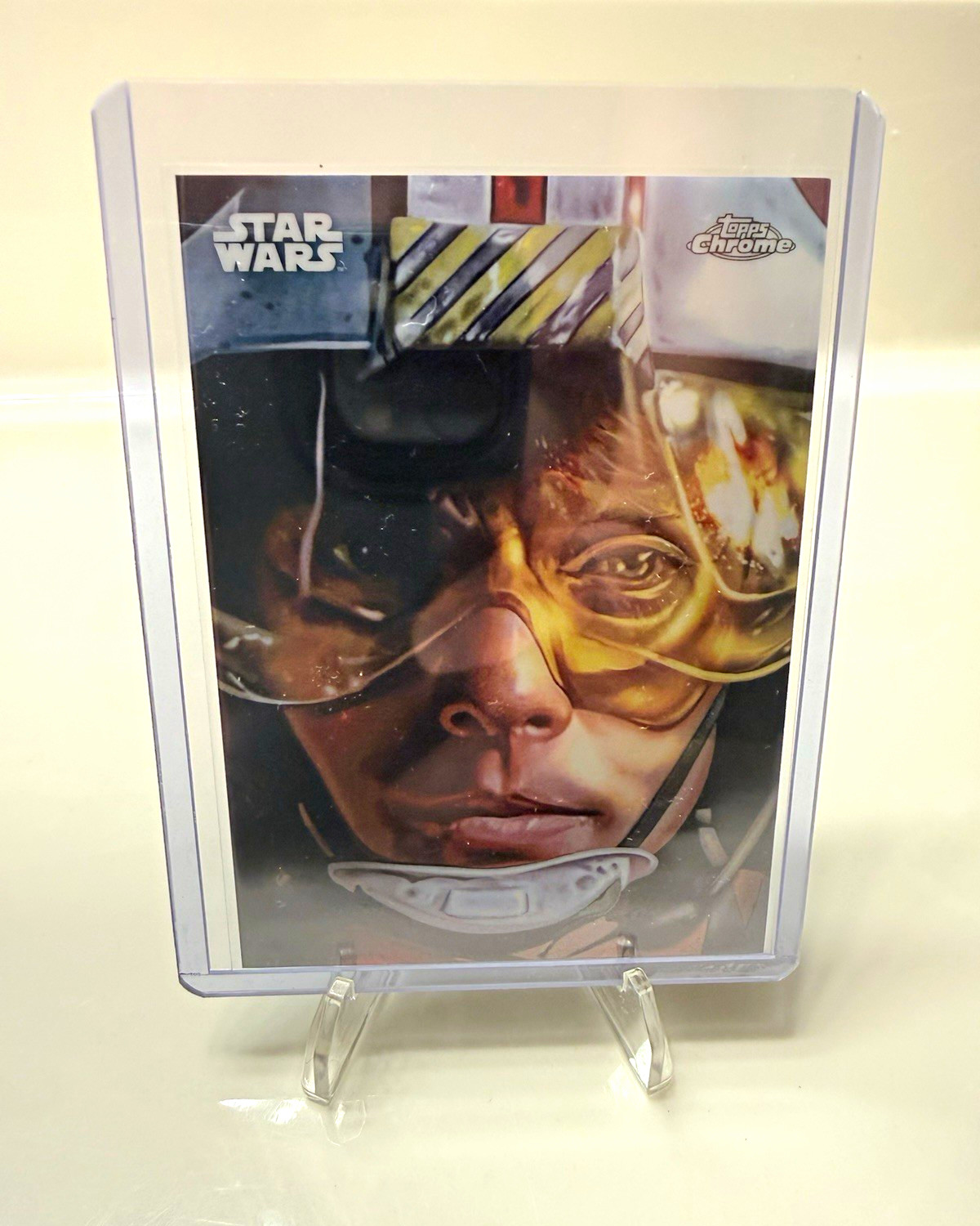 Topps 2026 Star Wars Chrome Reflections Insert R-19 “Use the Force, Luke” Topps 2026 Star Wars Chrome Reflections Insert R-19 “Use the Force, Luke”
