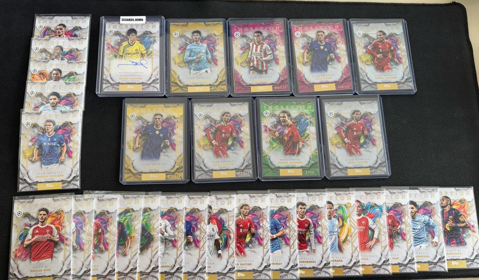 Topps Inception Mixed Card Lot Topps Inception Mixed Card Lot