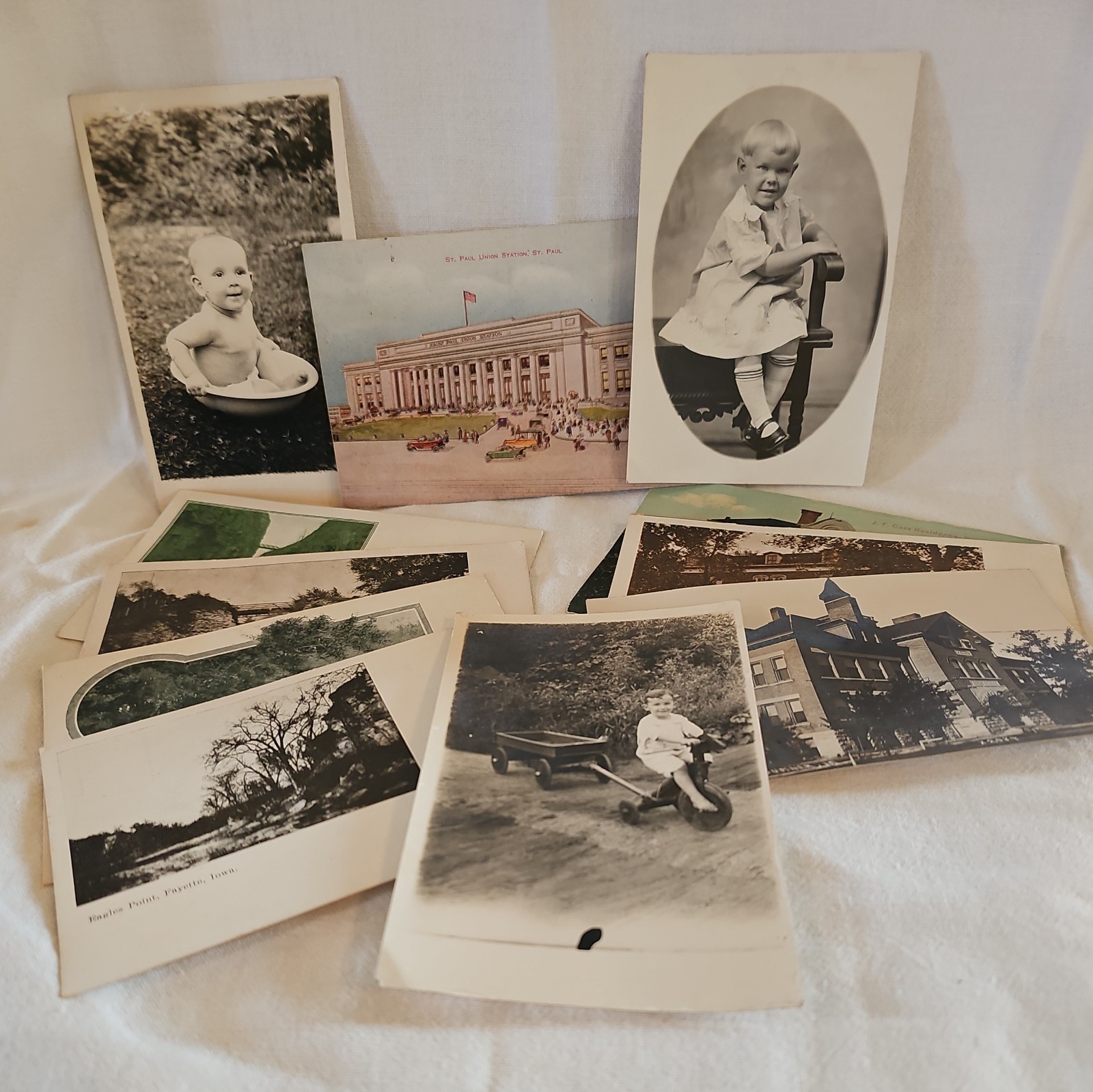 Lot Of 11 Ephemera Real Photo Postcards Fayette Sumner Iowa Midwest North-Iowa Lot Of 11 Ephemera Real Photo Postcards Fayette Sumner Iowa Midwest North-Iowa