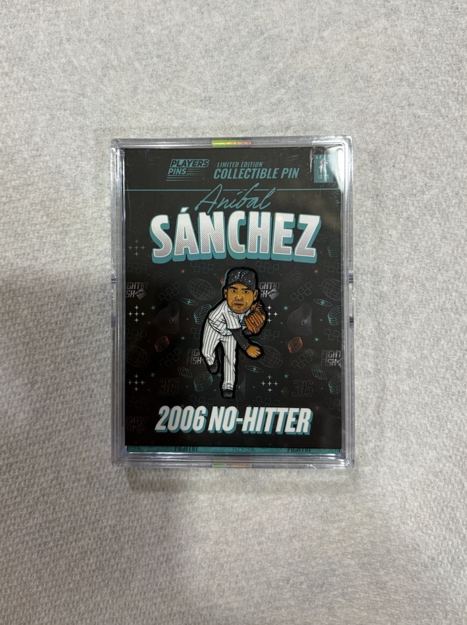 Florida Miami Marlins Anibal Sanchez Legends Limited Edition Collectible Pin