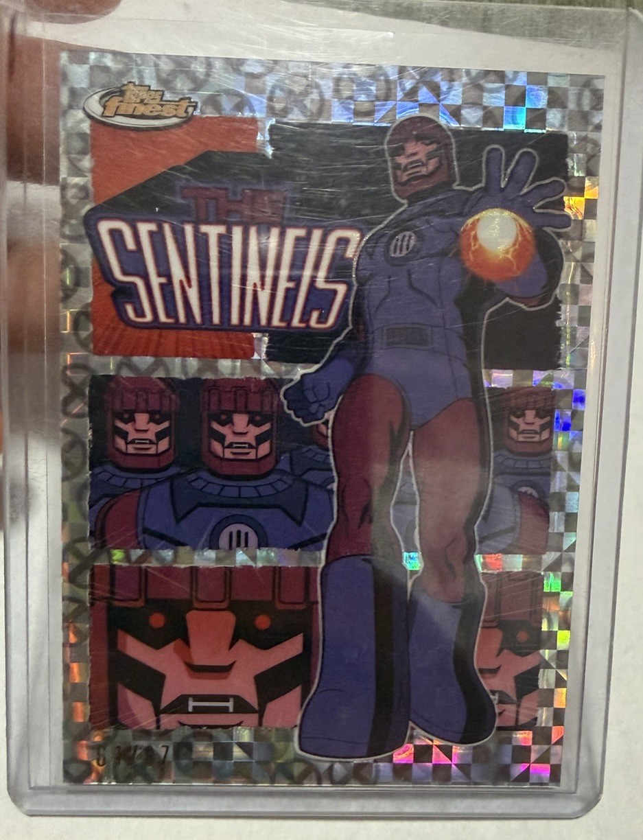 2025 Topps Finest X-Men '97 Remember It X-Fractor /97 The Sentinels #RI-10 08 2025 Topps Finest X-Men '97 Remember It X-Fractor /97 The Sentinels #RI-10 08